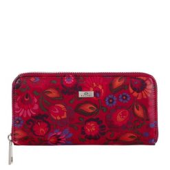 Czerwony Portfel Damski Skórzany BajuBaj – Kolorowa Elegancja i Praktyczny Styl w Jednym PD090s169. Czerwone portfele damskie bez wzorów, ze skóry. Za 161.50 zł.