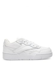 Reebok Sneakersy BB 4000 II 100033206 (III) Biały. Białe buty sportowe dziewczęce Reebok, ze skóry, bez zapięcia. Za 199.99 zł.