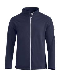 Clique Ducan kurtka uniseks z zamkiem z poliestru szczotkowanego – dark navy. Niebieskie kurtki damskie CLIQUE, l, bez wzorów, bez kaptura. Za 234.02 zł.