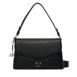 Torebka Armani Exchange. Czarne torebki klasyczne damskie Armani Exchange, bez dodatków. Za 614.99 zł.