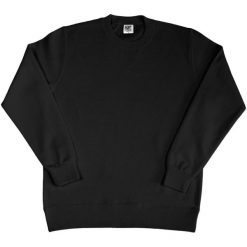 Damska Bluza Z Długim Rękawem I Okrągłym Dekoltem. Czarne bluzy damskie SG, xl, bez wzorów, bez kaptura. Za 77.99 zł.