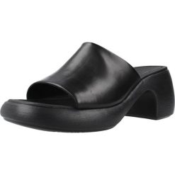 Sandały CAMPER ULTRASOFT THELMASAND Czarny. Czarne sandały damskie Camper, bez wzorów, ze skóry, bez obcasa, bez zapięcia. Za 645.65 zł.