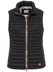 Camel Active Kamizelka pikowana w kolorze czarnym rozmiar: 42. Czarne kamizelki damskie Camel Active, bez wzorów, bez kaptura. Za 215.45 zł.