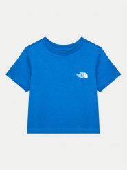 The North Face T-Shirt Redbox NF0A89H5 Niebieski Regular Fit. Niebieskie t-shirty i koszulki chłopięce The North Face, bez wzorów, z bawełny, bez kołnierzyka, bez ramiączek. Za 69.99 zł.