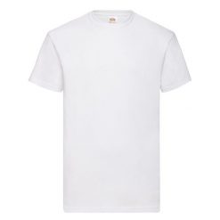 Koszulka Unisex Dla Dorosłych Valueweight. Białe bluzki damskie Fruit of the Loom, m, bez wzorów, sportowe, bez kołnierzyka, bez ramiączek. Za 31.99 zł.
