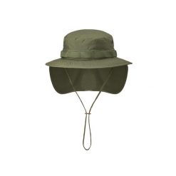 Kapelusz boonie z odpinaną osłoną karku Olive Green. Zielone kapelusze damskie HELIKON-TEX, bez wzorów, sportowe. Za 45.99 zł.