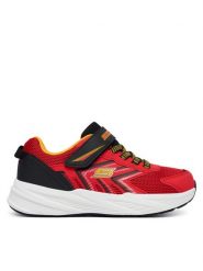 Skechers Sneakersy Microspec Tread 404115L/RDBK Czerwony. Czerwone buty sportowe chłopięce Skechers, z materiału, bez zapięcia. Za 179.99 zł.