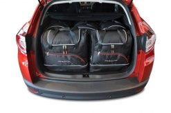 Torby Do Bagażnika Renault Megane Grandtour 2008-2016 5Szt Kjust. Czarne torby podróżne KJUST, bez wzorów, z kauczuku. Za 1,547.00 zł.