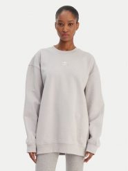 Adidas Bluza Essentials KD9121 Szary Oversize. Szare bluzy damskie Adidas, s, bez wzorów, z bawełny, bez kaptura. Za 239.99 zł.