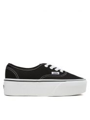 Vans Tenisówki Authentic Stackform VN0A5KXXBMX1 Czarny. Czarne obuwie sportowe damskie Vans, z materiału, bez zapięcia, tenisowe. Za 277.99 zł.