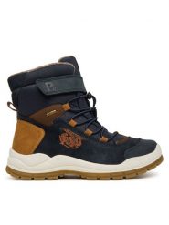 Primigi Śniegowce GORE-TEX 2395011 D Granatowy. Niebieskie buty zimowe chłopięce Primigi, z gore-texu, bez zapięcia. Za 464.99 zł.