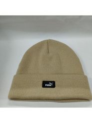 Puma Czapka beanie w kolorze beżowym rozmiar: onesize. Brązowe czapki damskie Puma, bez wzorów. Za 60.88 zł.
