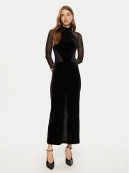 Undress Code Sukienka wieczorowa Stargirl 742 Czarny Slim Fit. Czarne sukienki damskie Undress Code, bez wzorów, z syntetyku, wizytowe, bez ramiączek. Za 749.99 zł.