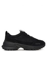 Calvin Klein Sneakersy Hike Runner Lace Up Techmix YW0YW02030 Czarny. Czarne obuwie sportowe damskie Calvin Klein, ze skóry, bez zapięcia. Za 489.99 zł.