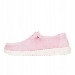HeyDude Damskie Mokasyny Wendy Stretch Sox. Czerwone mokasyny damskie Hey dude, z materiału, bez obcasa. Za 259.00 zł.