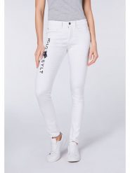 Polo Sylt Dżinsy - Comfort fit - w kolorze białym rozmiar: W32/L30. Białe jeansy damskie Polo Sylt. Za 118.56 zł.