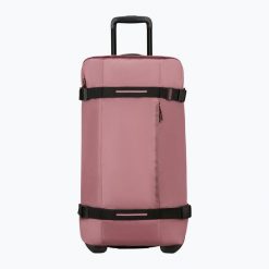 Walizka podróżna American Tourister Urban Track. Czerwone walizki American Tourister, bez wzorów. Za 489.99 zł.