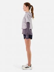 Kurtka przeciwwiatrowa krótka Damska Bieganie VENTIL WINDBREAKER. Szare kurtki damskie BODYCROSS, na zimę, m, bez wzorów, z materiału, bez kaptura. Za 490.99 zł.