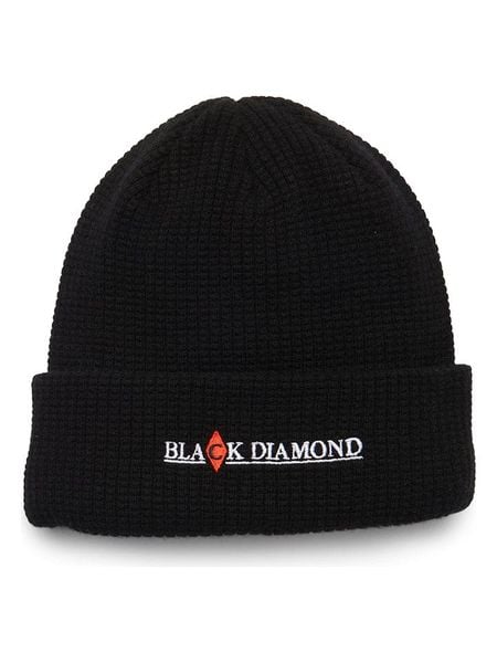 Black Diamond Wełniana czapka w kolorze czarnym rozmiar: onesize. Czarne czapki damskie Black Diamond, bez wzorów, z polaru. Za 122.67 zł.