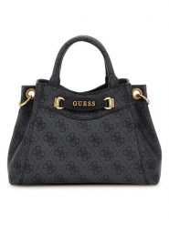 Guess Torebka w kolorze antracytowym - 23 x 16 x 9 cm rozmiar: onesize. Czarne torebki klasyczne damskie Guess, z materiału, przez ramię, z nadrukiem, bez dodatków. Za 373.35 zł.