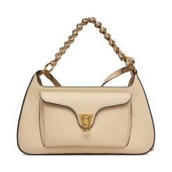 Torebka Coccinelle. Brązowe torebki klasyczne damskie Coccinelle, bez dodatków. Za 1,339.00 zł.