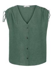 Vero Moda Kamizelka w kolorze zielonym rozmiar: S. Zielone kamizelki damskie Vero Moda, s, bez wzorów, bez kaptura. Za 43.88 zł.