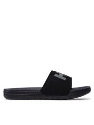 Helly Hansen Klapki W H/H Slide 11715 Czarny. Czarne klapki damskie Helly Hansen, bez wzorów, z materiału, bez obcasa, bez zapięcia. W wyprzedaży za 119.99 zł.