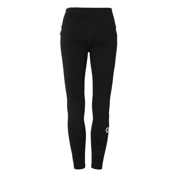 Legginsy Kempa. Czarne legginsy damskie Kempa, l, bez wzorów, z materiału. Za 198.05 zł.