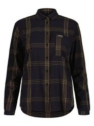 Maloja Koszula "LiebenerspitzeM." w kolorze czarnym rozmiar: XS. Czarne koszule damskie Maloja, xs, bez wzorów, z materiału, bez kołnierzyka, bez ramiączek. Za 284.82 zł.