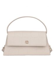 Bellicci Skórzana torebka "Vicky" w kolorze beżowym - 22 x 18 x 6 cm rozmiar: onesize. Brązowe torebki klasyczne damskie Bellicci, z materiału, przez ramię, bez dodatków. Za 208.83 zł.