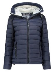 Canadian Peak Kurtka pikowana "Azuleak" w kolorze granatowym rozmiar: M. Niebieskie kurtki damskie Canadian Peak, m, bez wzorów, bez kaptura. Za 244.22 zł.