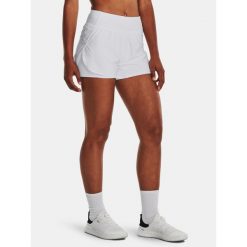 Spodenki Damskie Sportowe Under Armour Vanish 2in1 Short. Białe spodenki sportowe damskie Under Armour, bez wzorów, na fitness i siłownię. W wyprzedaży za 129.99 zł.