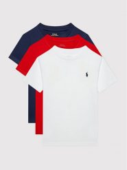 Polo Ralph Lauren Komplet t-shirtów 323884456001 Kolorowy Regular Fit. T-shirty i koszulki chłopięce Polo Ralph Lauren, bez wzorów, z bawełny, bez kołnierzyka, bez ramiączek. Za 689.99 zł.