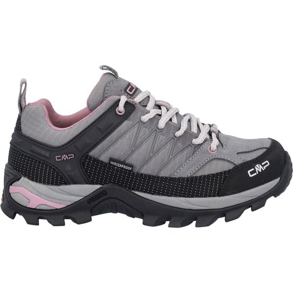 Buty trekkingowe damskie CMP Rigel Low wodoodporne. Niebieskie obuwie trekkingowe damskie CMP, z gumy, bez zapięcia. Za 349.00 zł.