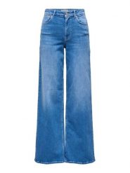 ONLY Jeansy Madison 15363267 Niebieski Wide Leg. Niebieskie jeansy damskie Only. Za 229.99 zł.