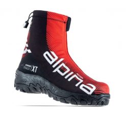 Buty turystyczne dla dorosłych Alpina XT Action. Czerwone obuwie trekkingowe damskie Alpina, z gumy, bez zapięcia. Za 620.00 zł.