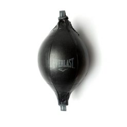 Torba Powerlock Double End Speed ​​Bag - czarna. Czarne torby sportowe EVERLAST, bez wzorów, ze skóry. Za 509.00 zł.
