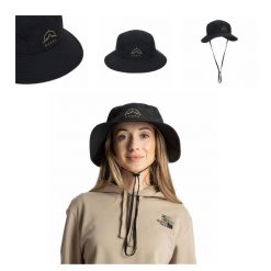 Kapelusz KADVA Hiker Hat regulowany czarny OS. Czarne kapelusze damskie KADVA, bez wzorów, sportowe. Za 99.99 zł.