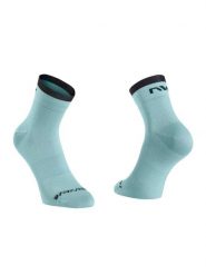 Skarpety rowerowe NORTHWAVE Origin niebieski. Niebieskie skarpetki damskie Northwave, bez wzorów, z materiału. Za 110.50 zł.