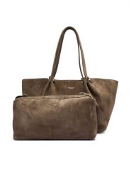 Weekend Max Mara Torebka Kapesi 2625516165 Beżowy. Brązowe torebki klasyczne damskie Weekend Max Mara, ze skóry, bez dodatków. Za 2,729.00 zł.
