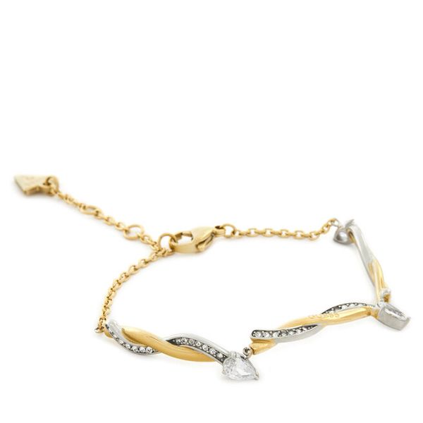 Bransoletka Guess. Żółte bransoletki damskie Guess, złote. Za 199.99 zł.