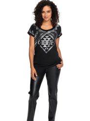 WITT WEIDEN Koszulka w kolorze czarnym rozmiar: 40. Czarne koszulki damskie WITT WEIDEN, bez wzorów, bez kołnierzyka, bez ramiączek. Za 74.81 zł.