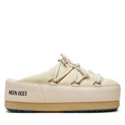 Klapki Moon Boot. Klapki damskie Moon Boot, bez wzorów, bez obcasa, bez zapięcia. Za 339.99 zł.