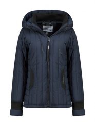 Canadian Peak Kurtka pikowana "Bitiaeak" w kolorze granatowym rozmiar: M. Niebieskie kurtki damskie Canadian Peak, m, bez wzorów, bez kaptura. Za 173.99 zł.