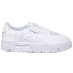 Buty do chodzenia damskie Puma Cali Dream Terry. Białe obuwie sportowe damskie Puma, z materiału, bez zapięcia, trekkingowe. Za 336.00 zł.
