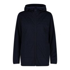 Kurtka damska turystyczna CMP 35Z5476. Niebieskie kurtki damskie CMP, l, bez wzorów, z softshellu, z kapturem. Za 465.60 zł.