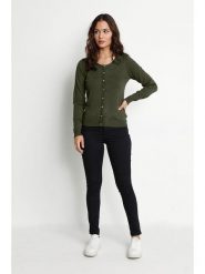 CULTURE Kardigan w kolorze khaki rozmiar: XS. Brązowe kardigany damskie Culture, xs, bez wzorów. Za 78.99 zł.