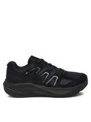 Salomon Sneakersy Mission Evr Leather L47695900 Czarny. Czarne obuwie sportowe damskie Salomon, z materiału, bez zapięcia. Za 399.99 zł.