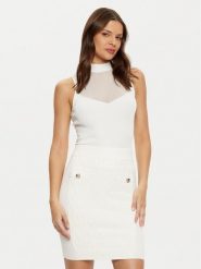 Marciano Guess Bluzka 5RGR20 5817Z Beżowy Regular Fit. Brązowe bluzki damskie Marciano Guess, m, z aplikacjami, z wiskozy, bez kołnierzyka, bez ramiączek. Za 259.99 zł.