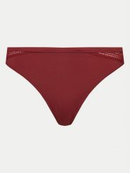Tommy Hilfiger Figi klasyczne UW0UW05519 Czerwony. Czerwone figi Tommy Hilfiger, bez wzorów, z syntetyku. Za 79.99 zł.